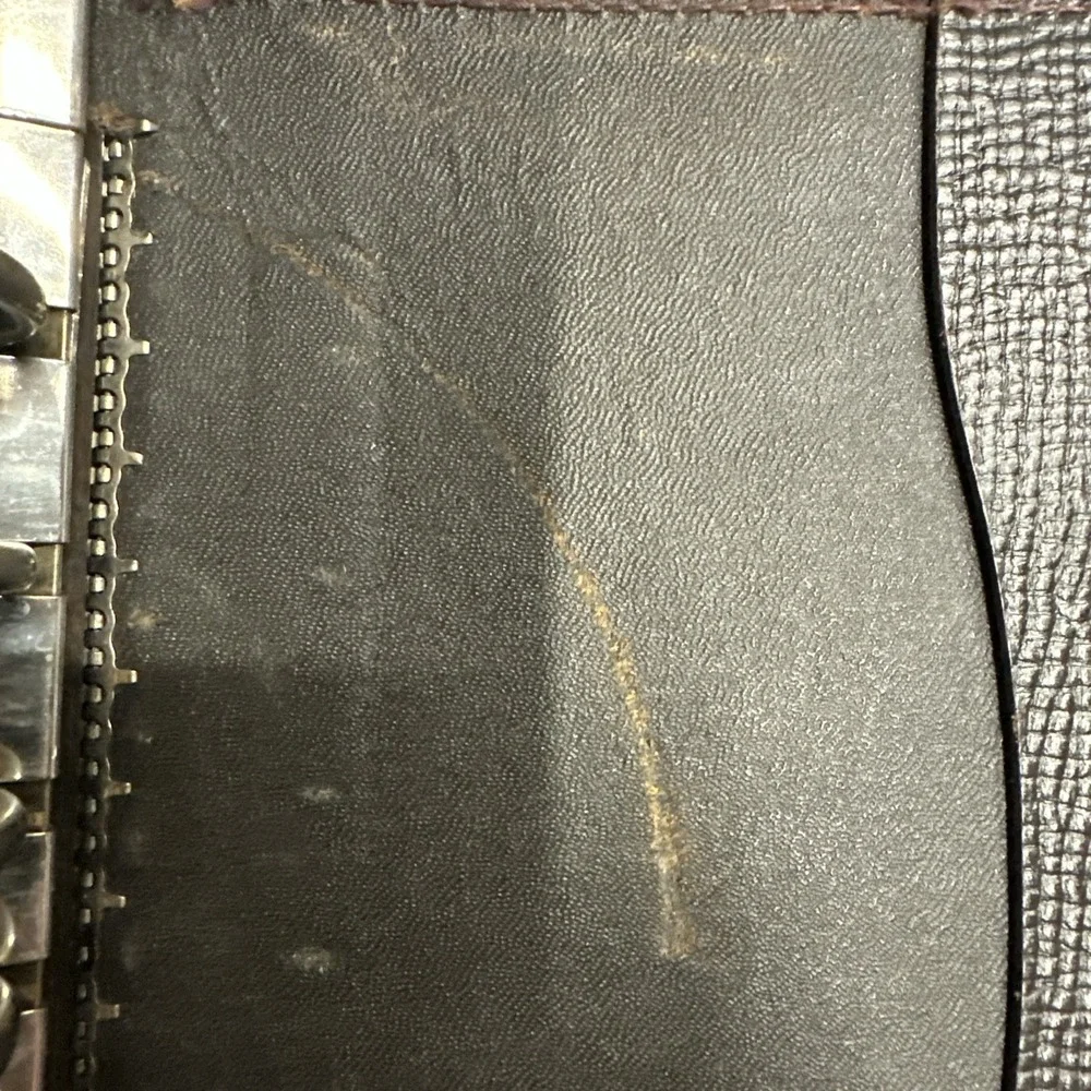 Vintage Jeppesen Airway Manual Brown Cowhide Leather 2